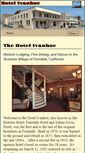 Mobile Screenshot of hotel-ivanhoe.com